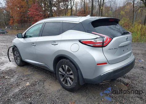 2015 Nissan Murano Sv из США, поврежденный, VIN 5N1AZ2MH8FN281588